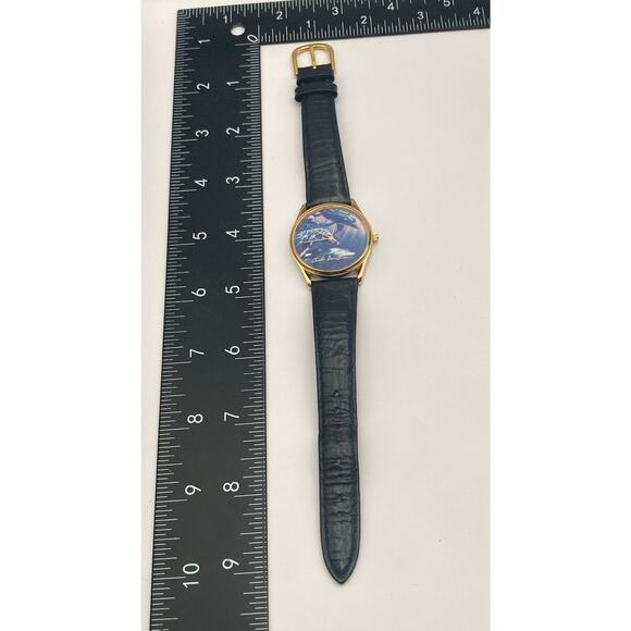 VTG Dolphin Christian Riese Lassen Womens Watch 33mm - New Battery - Adjustable - Picture 11 of 12